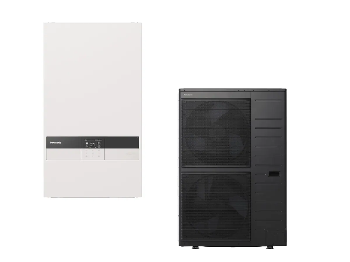 Split heat pump PANASONIC Aquarea T-CAP 12 kW, heating + cooling +